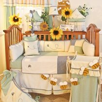 Honey bee baby discount crib bedding sets